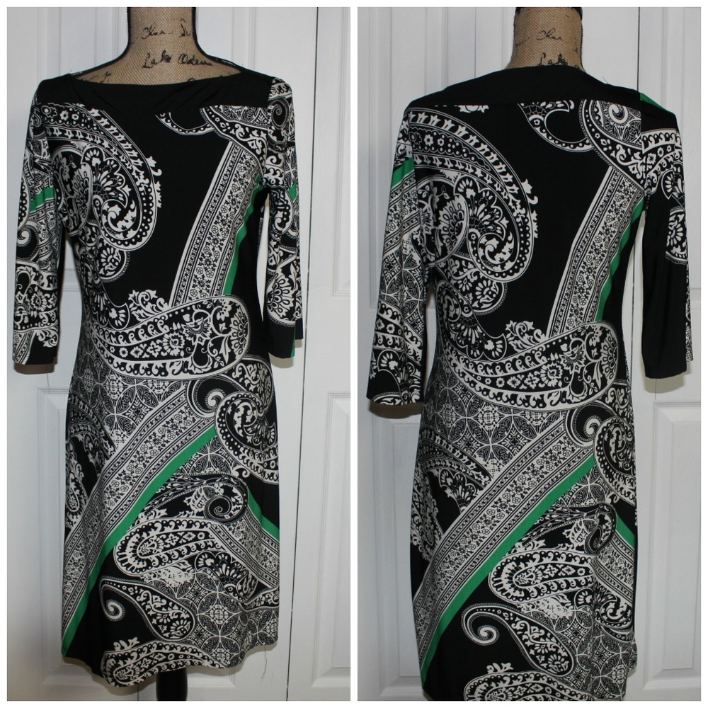 Haani Paisley 3/4 dress